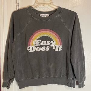 Wildfox Easy Does It Distressed Sweatshirt